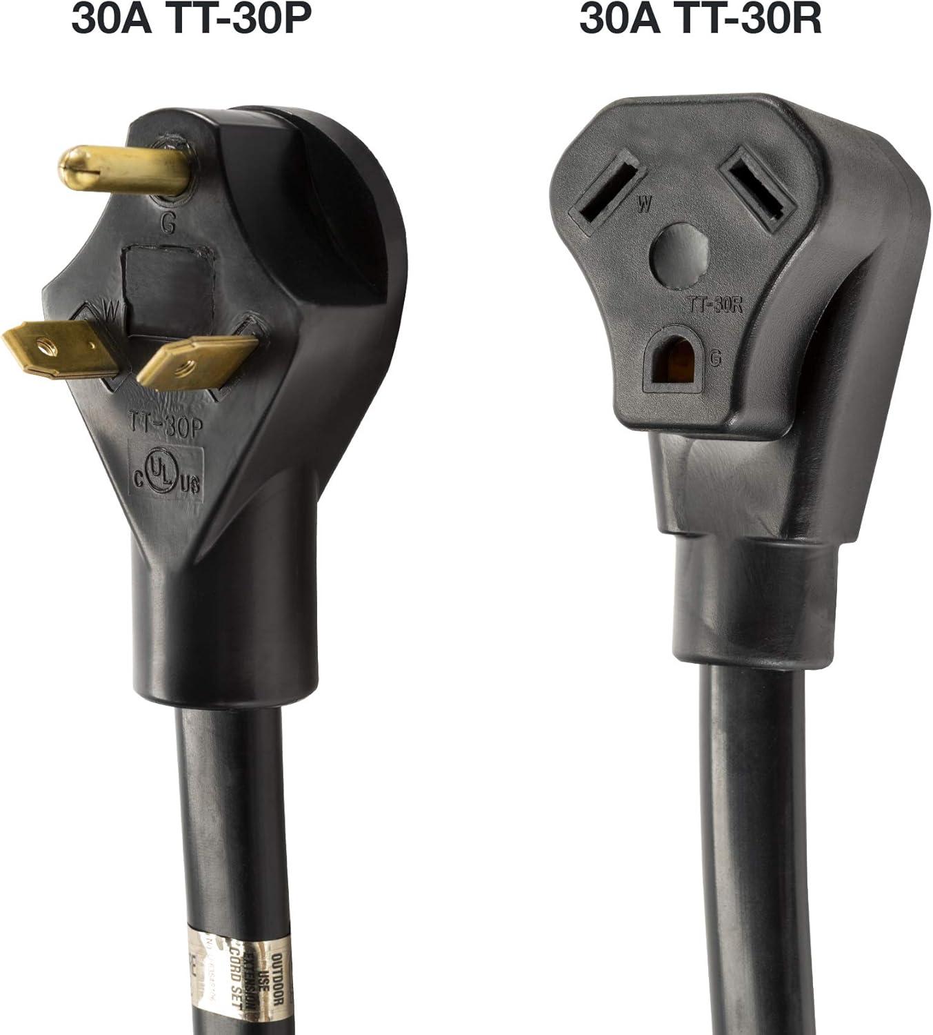image:imageWestinghouse 30211625C 25 Generator Cord 30A 120V L1430P to 4X 520R50 Cord 30A TT30