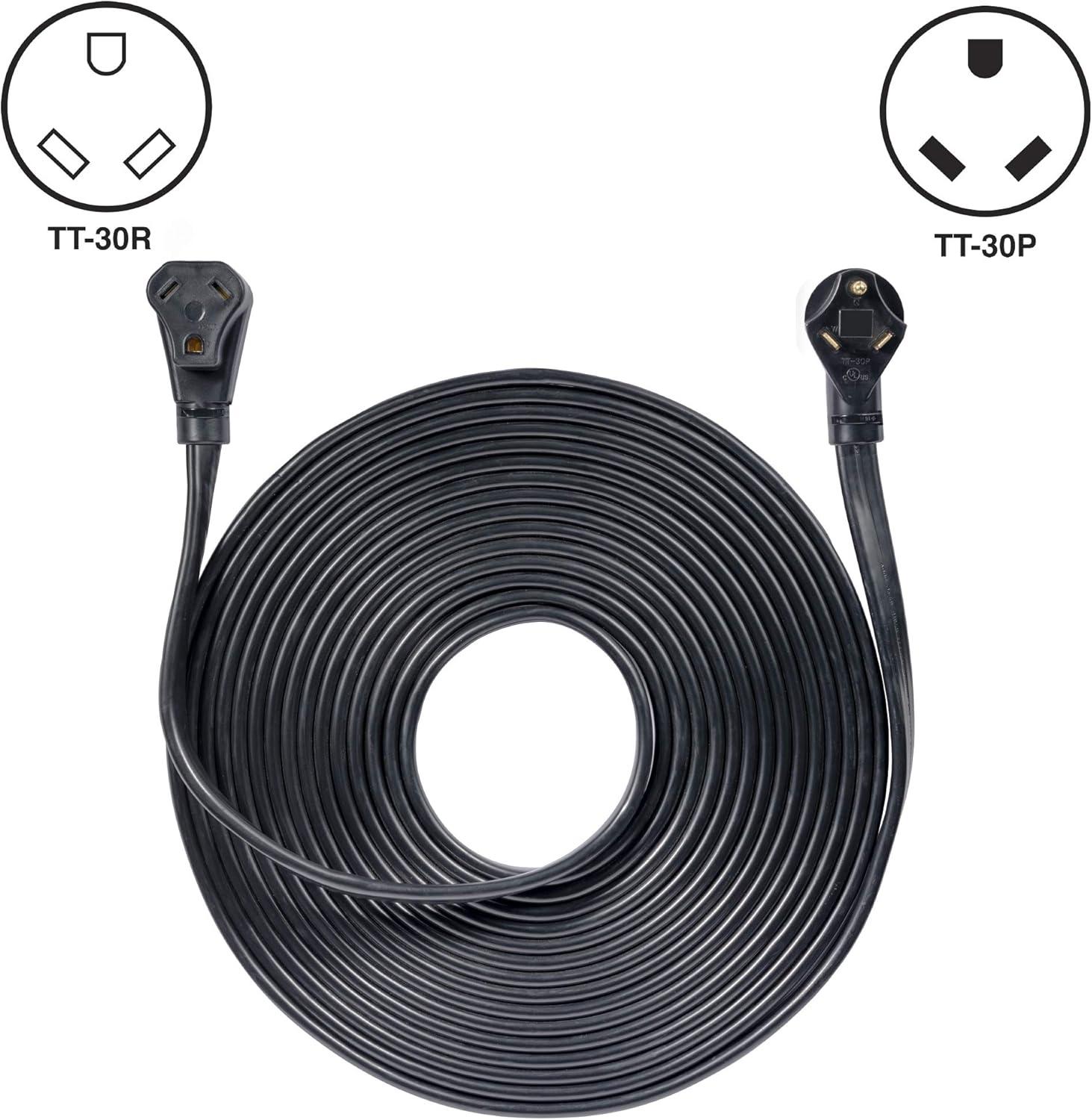 image:imageWestinghouse 30211625C 25 Generator Cord 30A 120V L1430P to 4X 520R50 Cord 30A TT30