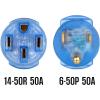 Westinghouse 501138A Generator Plug Adapter, 5-15P to L5-30R
