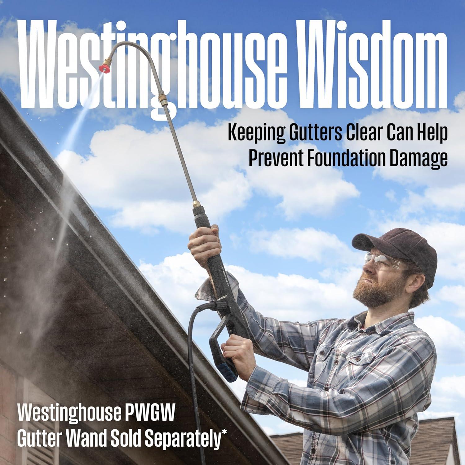image:imageWestinghouse WPX2700 Gas Pressure Washer 2700 PSI and 23 Max GPM Onboard Soap Tank Spray Gun and Wand 5 Nozzle Set for CarsFencesDrivewaysHomesPatiosFurniture2700 Max PSI
