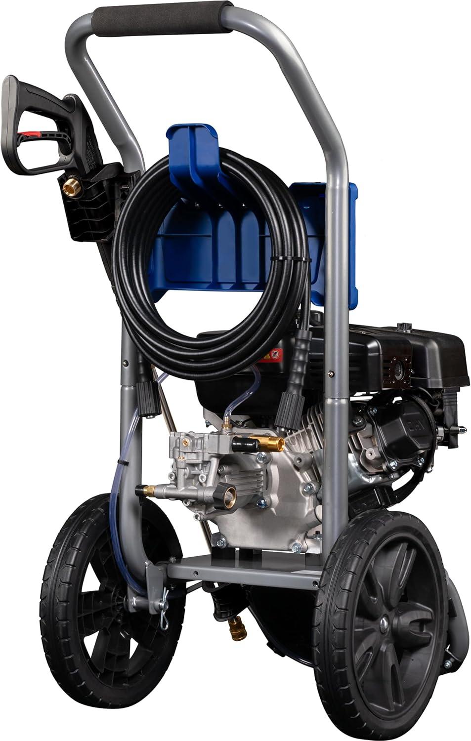 image:imageWestinghouse WPX2700 Gas Pressure Washer 2700 PSI and 23 Max GPM Onboard Soap Tank Spray Gun and Wand 5 Nozzle Set for CarsFencesDrivewaysHomesPatiosFurniture2700 Max PSI