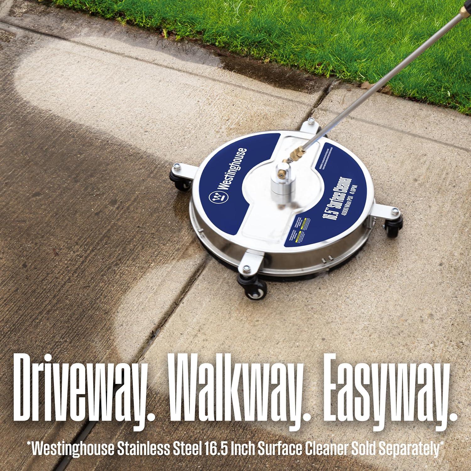 image:imageWestinghouse WPX2700 Gas Pressure Washer 2700 PSI and 23 Max GPM Onboard Soap Tank Spray Gun and Wand 5 Nozzle Set for CarsFencesDrivewaysHomesPatiosFurniture3200 Max PSI