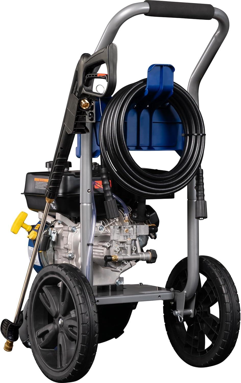 image:imageWestinghouse WPX2700 Gas Pressure Washer 2700 PSI and 23 Max GPM Onboard Soap Tank Spray Gun and Wand 5 Nozzle Set for CarsFencesDrivewaysHomesPatiosFurniture2700 Max PSI