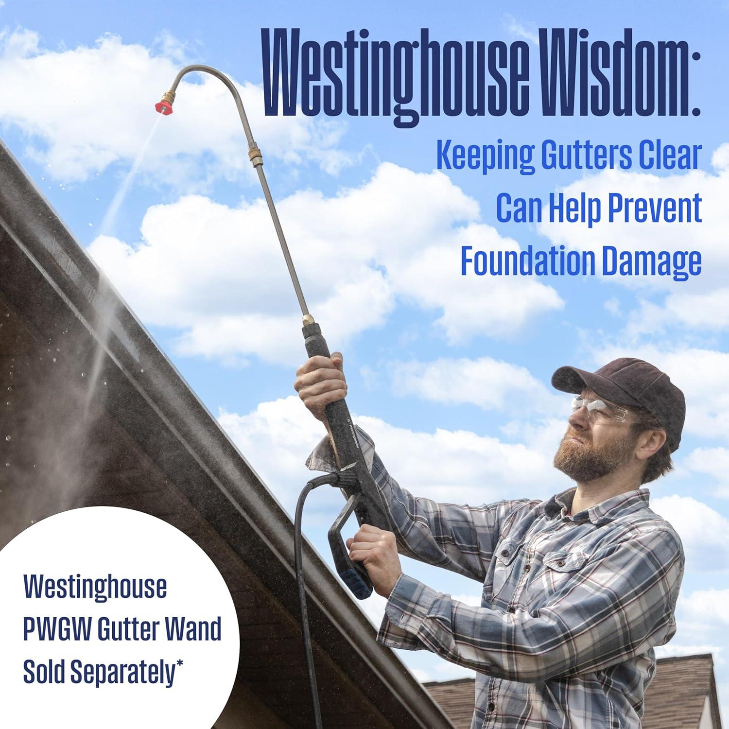 image:imageWestinghouse WPX2700 Gas Pressure Washer 2700 PSI and 23 Max GPM Onboard Soap Tank Spray Gun and Wand 5 Nozzle Set for CarsFencesDrivewaysHomesPatiosFurniture3000 Max PSI