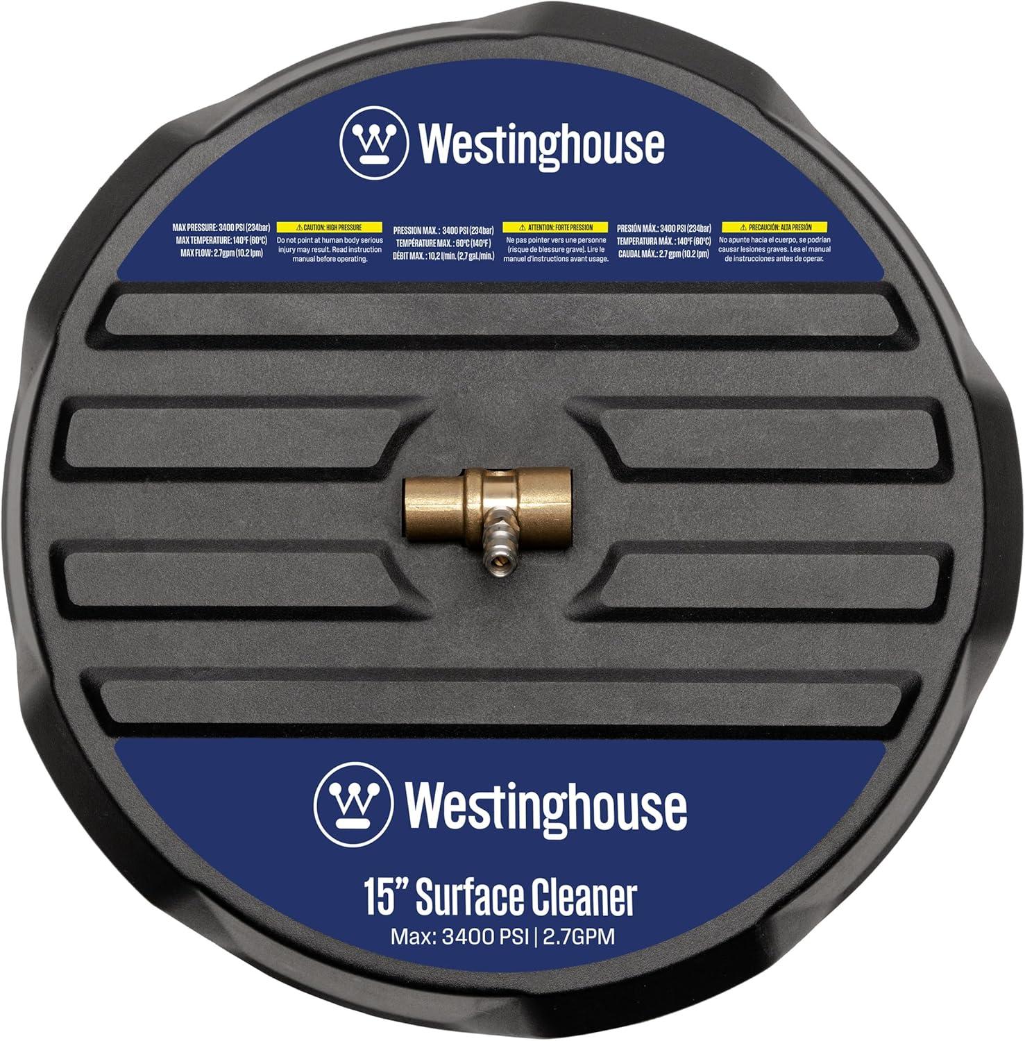 image:imageWestinghouse WPX2700 Gas Pressure Washer 2700 PSI and 23 Max GPM Onboard Soap Tank Spray Gun and Wand 5 Nozzle Set for CarsFencesDrivewaysHomesPatiosFurniture15 Surface Cleaner