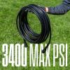 Westinghouse 50 ft PVC Pressure Washer Hose – 3400 Max PSI – For Gas and Electric Pressure Washers
