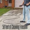 Westinghouse 50 ft PVC Pressure Washer Hose – 3400 Max PSI – For Gas and Electric Pressure Washers