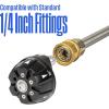Westinghouse Pressure Washer 6-in-1 Nozzle Attachment – 3600 Max PSI, 1/4” Connector – for Gas and Electric Pressure Washers
