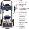 Westinghouse WPX2300e Electric Pressure Washer, 2300 Max PSI and 1.76 Max GPM, Induction Motor, Onboard Soap Tank, Spray Gun and Wand, 5 Nozzle Set, for Cars/Fences/Driveways/Homes/Patios/Furniture(2700 Max PSI)