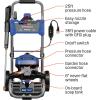 Westinghouse WPX2300e Electric Pressure Washer, 2300 Max PSI and 1.76 Max GPM, Induction Motor, Onboard Soap Tank, Spray Gun and Wand, 5 Nozzle Set, for Cars/Fences/Driveways/Homes/Patios/Furniture(2300 Max PSI)