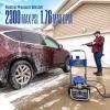 Westinghouse WPX2300e Electric Pressure Washer, 2300 Max PSI and 1.76 Max GPM, Induction Motor, Onboard Soap Tank, Spray Gun and Wand, 5 Nozzle Set, for Cars/Fences/Driveways/Homes/Patios/Furniture(2300 Max PSI)