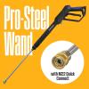 Westinghouse WPX2300e Electric Pressure Washer, 2300 Max PSI and 1.76 Max GPM, Induction Motor, Onboard Soap Tank, Spray Gun and Wand, 5 Nozzle Set, for Cars/Fences/Driveways/Homes/Patios/Furniture(2700 Max PSI)