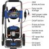 Westinghouse WPX2300e Electric Pressure Washer, 2300 Max PSI and 1.76 Max GPM, Induction Motor, Onboard Soap Tank, Spray Gun and Wand, 5 Nozzle Set, for Cars/Fences/Driveways/Homes/Patios/Furniture(3000 Max PSI)