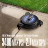 Westinghouse WPX3400 Gas Pressure Washer, 3400 PSI and 2.6 Max GPM, Onboard Soap Tank, Spray Gun and Wand, 5 Nozzle Set, for Cars/Fences/Driveways/Homes/Patios/Furniture(16.5″ Surface Cleaner)