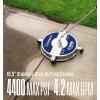 Westinghouse WPX3800 Gas Pressure Washer, 3800 PSI and 3.6 Max GPM, Onboard Soap Tank, Spray Gun and Wand, 5 Nozzle Set, for Cars/Fences/Driveways/Homes/Patios/Furniture, Black(16.5″ Stainless Steel Surface Cleaner)