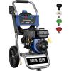 Westinghouse WPX2700 Gas Pressure Washer, 2700 PSI and 2.3 Max GPM, Onboard Soap Tank, Spray Gun and Wand, 5 Nozzle Set, for Cars/Fences/Driveways/Homes/Patios/Furniture(3000 Max PSI)
