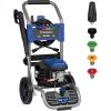 Westinghouse WPX3400e Electric Pressure Washer, 3400 Max PSI and 2.0 Max GPM, Brushless Motor, Onboard Soap Tank, Spray Gun and Wand, 5 Nozzle Set, for Cars/Fences/Driveways/Homes/Patios/Furniture(3400 Max PSI)
