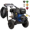 Westinghouse WPX3800 Gas Pressure Washer, 3800 PSI and 3.6 Max GPM, Onboard Soap Tank, Spray Gun and Wand, 5 Nozzle Set, for Cars/Fences/Driveways/Homes/Patios/Furniture, Black(3800 Max PSI)