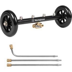 Westinghouse WPX3400 Gas Pressure Washer, 3400 PSI and 2.6 Max GPM, Onboard Soap Tank, Spray Gun and Wand, 5 Nozzle Set, for Cars/Fences/Driveways/Homes/Patios/Furniture(Undercarriage Cleaner)