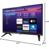 Westinghouse 24″ HD Smart Roku TV, 720p High Definition Smart TV with Wi-Fi Connectivity and Mobile App, Flat Screen TV Compatible with Apple Home Kit, Alexa and Google Assistant (2026 Model)