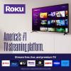 Westinghouse 32 Inch Class 720p LED HD Smart Roku TV (2024 Model) + HDMI Cable + 12 Month CPS Warranty + Streaming Bundle – Wi-Fi, Voice Remote, Multiple HDMI Inputs
