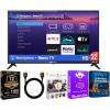 Westinghouse 32 Inch Class 720p LED HD Smart Roku TV (2024 Model) + HDMI Cable + 12 Month CPS Warranty + Streaming Bundle – Wi-Fi, Voice Remote, Multiple HDMI Inputs