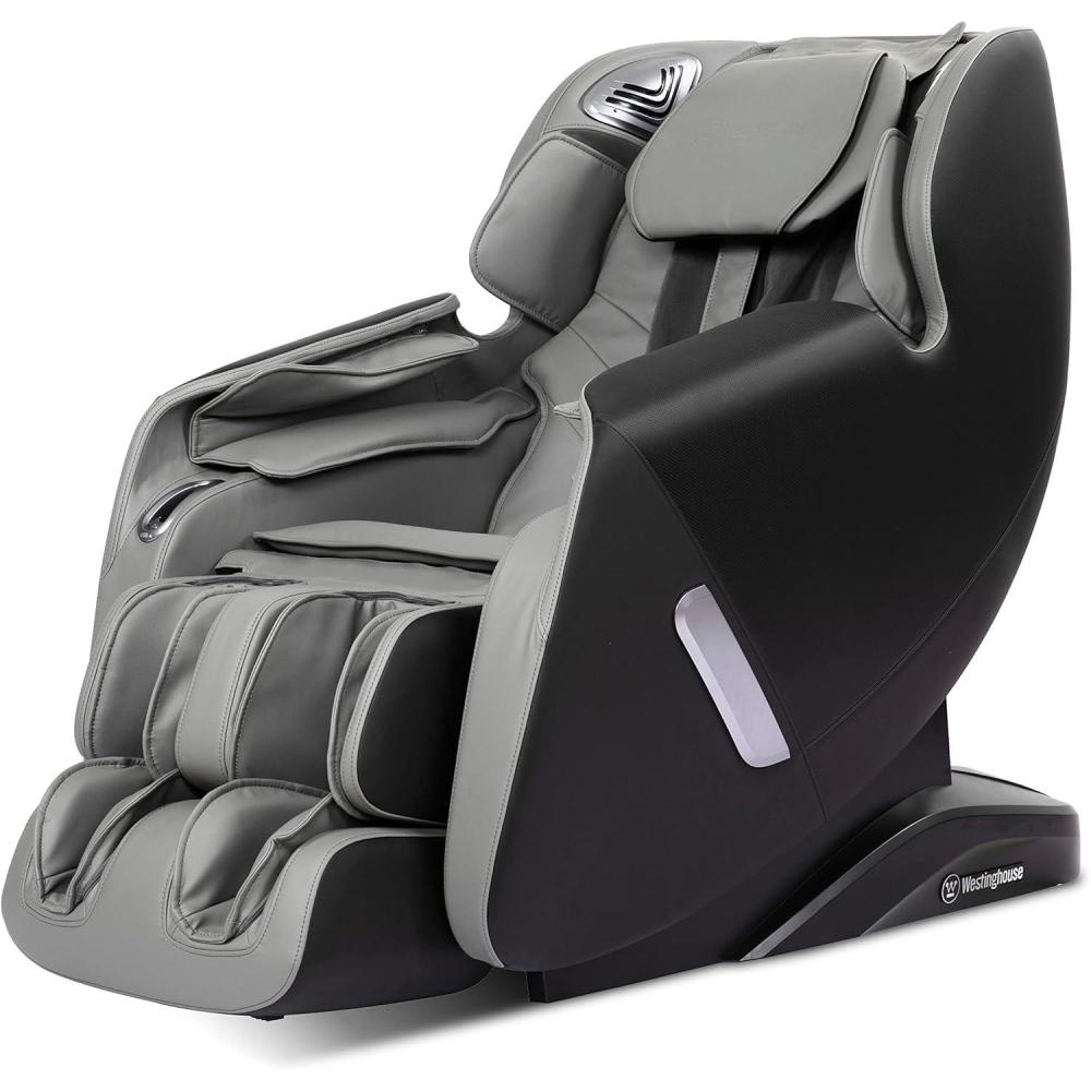 image:imageWestinghouse Modern Black 3D Massage Chair WES418003D with Zero Gravity Reclining Relaxing