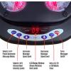 Westinghouse Ergonomic Heated Foot Massager for Circulation & Pain Relief with Reflexology Pressure Points, 4 Massage Modes, 8 Heat Settings, 15 Speed Adjustment Levels, & Wireless Remote Control