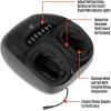 Westinghouse Foot Massager with Heat & Compression, Adjustable Heat & Intensity Levels, Shiatsu Kneading, Vibration, & Heel Scraping, Heated Electric Foot Massager for Dynamic Spa Like Massage