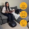 Westinghouse Foot Massager with Heat & Compression, Adjustable Heat & Intensity Levels, Shiatsu Kneading, Vibration, & Heel Scraping, Heated Electric Foot Massager for Dynamic Spa Like Massage