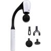 Westinghouse Long Handle Curved Massage Gun for Neck & Shoulder Pain, Rechargeable, Up to 5 Hours of Battery, 4 Head Attachments, 5 Percussion Massage Speed Levels, Deep Tissue Self Massager