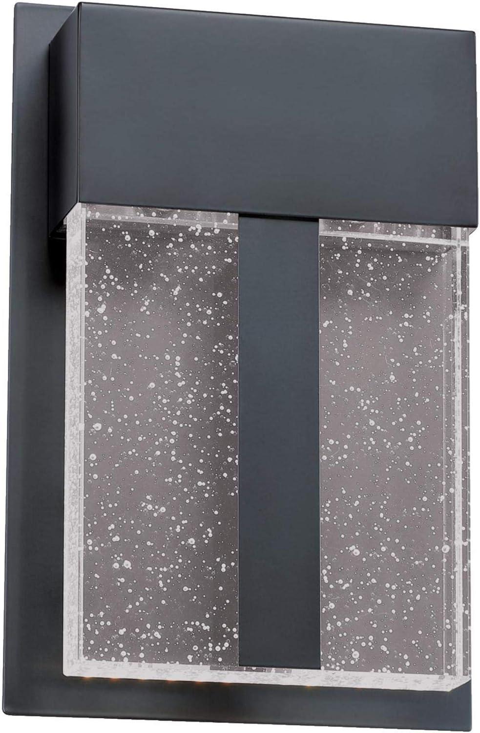 image:imageWestinghouse 6372600 Cava II ThreeLight 21Watt LED Indoor Wall Fixture Matte Black Finish with Bubble GlassMatte Black