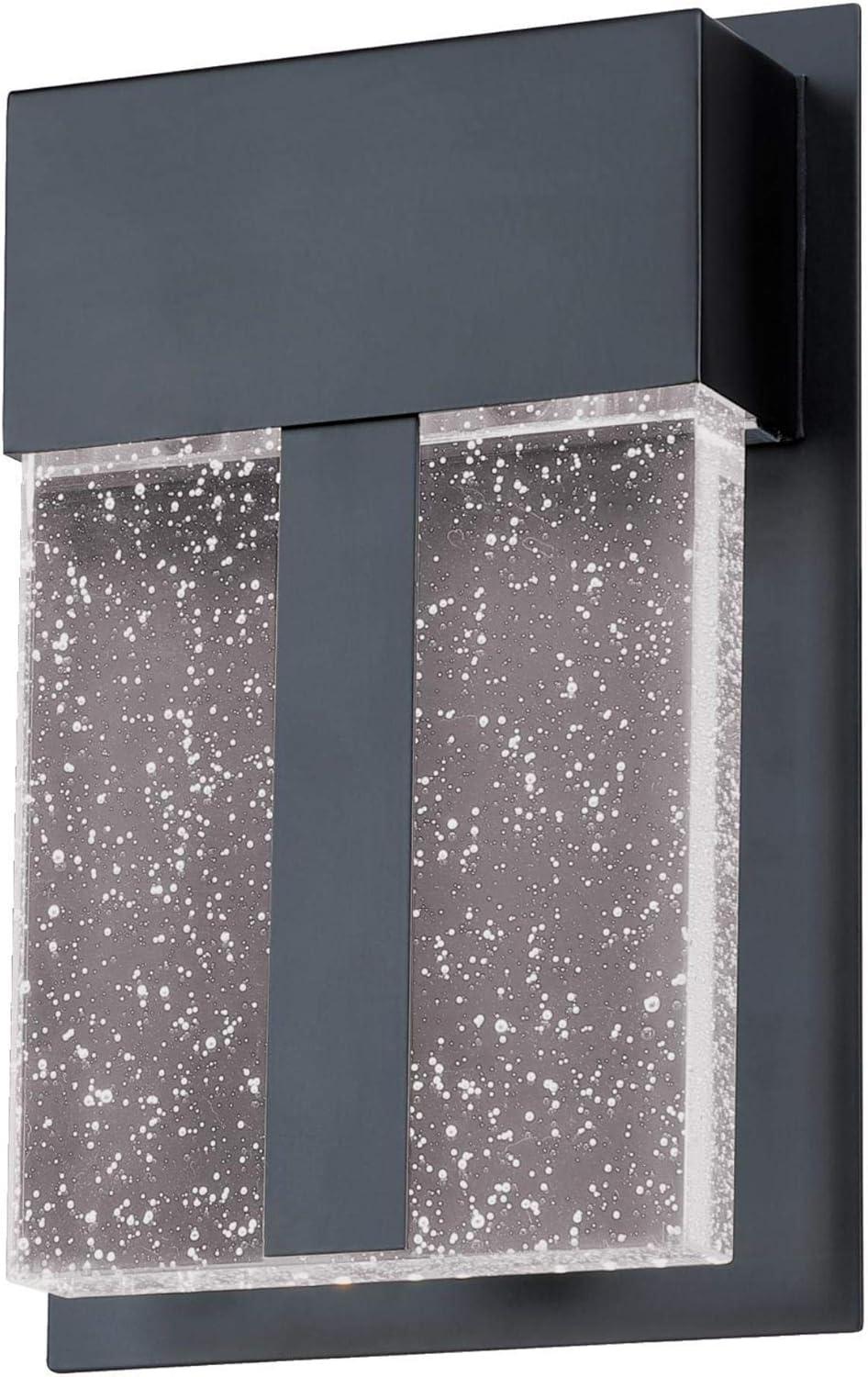 image:imageWestinghouse 6372600 Cava II ThreeLight 21Watt LED Indoor Wall Fixture Matte Black Finish with Bubble GlassMatte Black