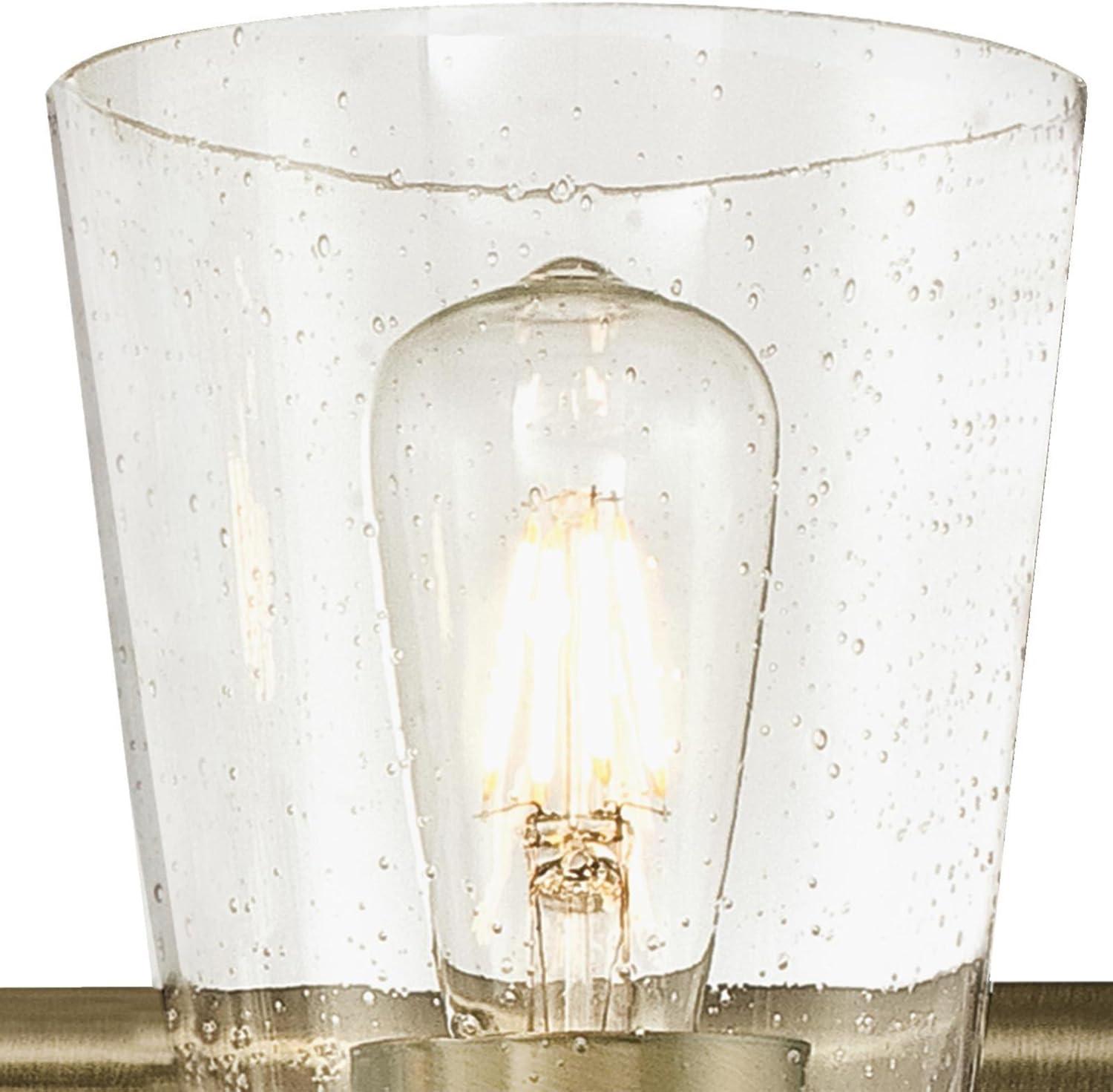 image:imageWestinghouse Lighting 6334000 Ashton ThreeLight Indoor Wall Fixture Antique Brass Finish with Clear Seeded GlassAntique Brass