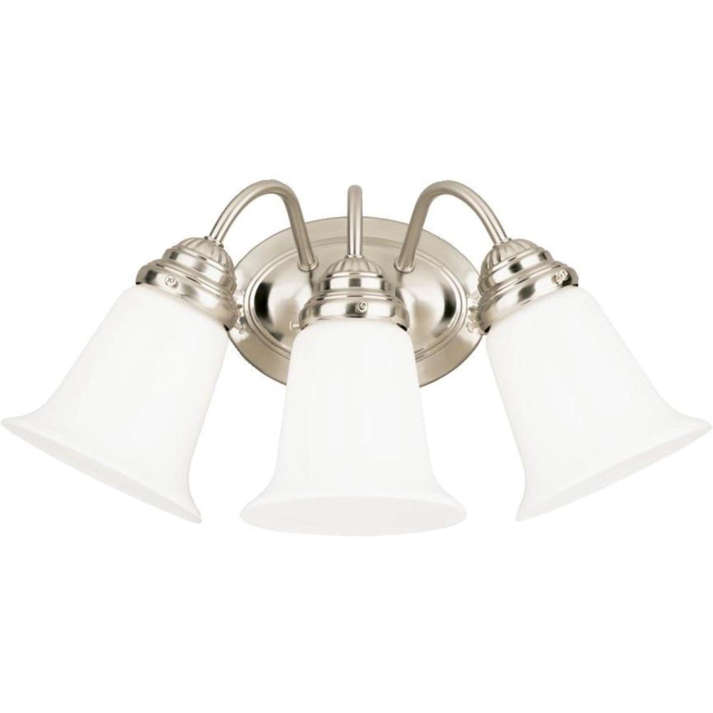 image:imageWestinghouse 6649700 ThreeLight Interior Wall Fixture No Size Brushed Nickel