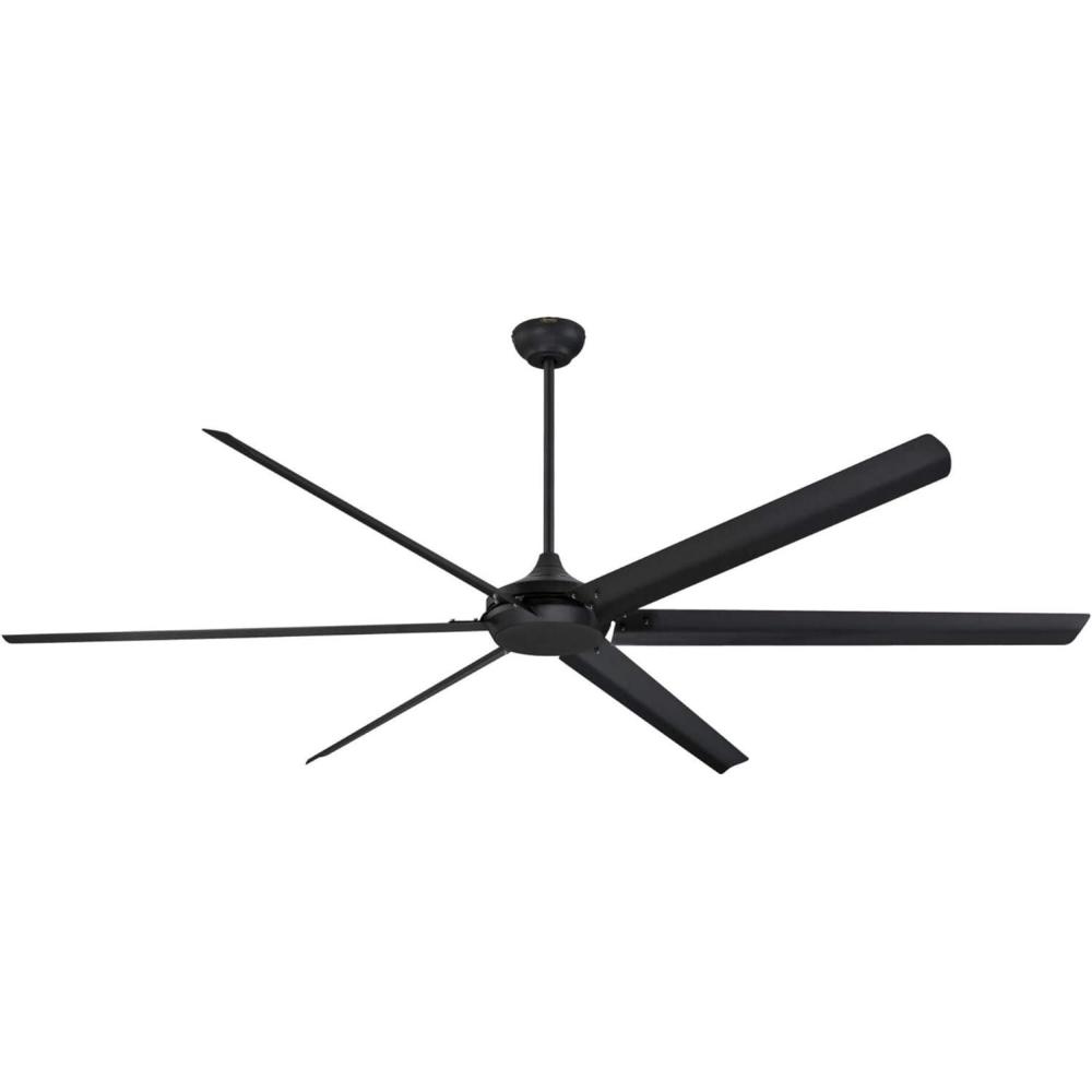 image:imageWestinghouse 7224800 100Inch Industrial Ceiling Fan HVLS IndoorOutdoor Large Commercial Ceiling Fan with Remote High Airflow DC Motor Black FinishMatte Black