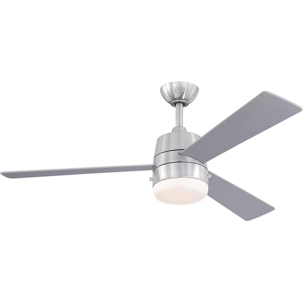 image:imageWestinghouse 7304900 Brinley Ceiling Fan 52 Brushed Nickel