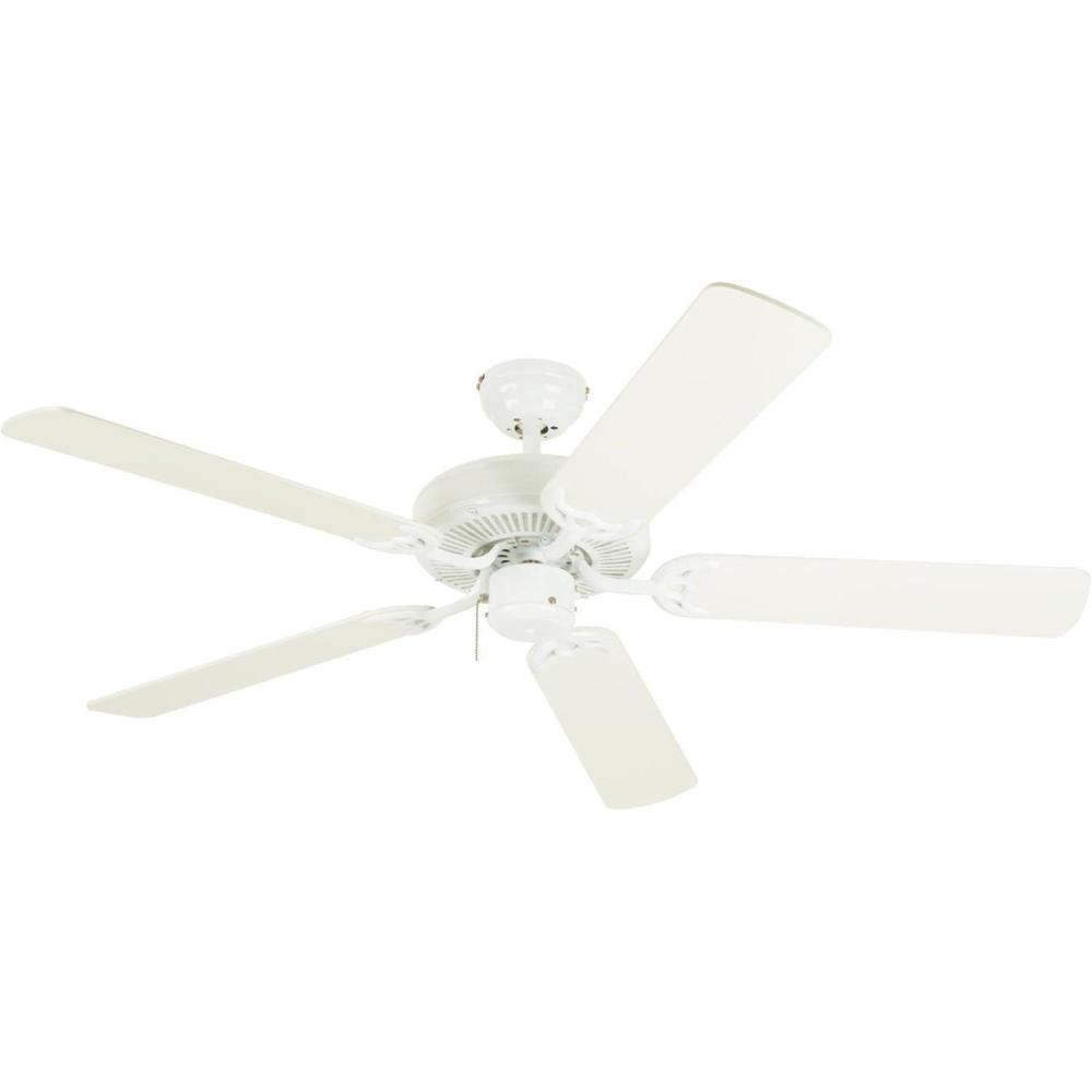 image:imageWestinghouse 7802400 Downrod Mount 5 White Blades Ceiling fan White 52 InchWhite