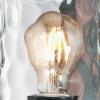 6331600 Barnwell One-Light Indoor Wall Fixture, Textured Iron and Barnwood Finish with Clear Hammered Glass