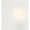 Westinghouse 6304100 Alexander Four-Light Indoor Wall Fixture, Brushed Nickel Finish with Rippled White Glazed Glass(Contemporary)