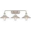 Westinghouse 6336300 Maggie Two-Light Indoor Wall Fixture, Brushed Nickel Finish 2(Brushed Nickel)