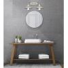Westinghouse 6336300 Maggie Two-Light Indoor Wall Fixture, Brushed Nickel Finish 2(Brushed Nickel)