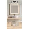 Westinghouse 6336300 Maggie Two-Light Indoor Wall Fixture, Brushed Nickel Finish 2(Oil Rubbed Bronze – Frosted Opal Shade)