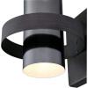 Westinghouse 6369100 Exton One-Light Indoor Wall Sconce Light Fixture, Distressed Aluminum Finish with Gun Metal Shade, Black(Wall Sconce)