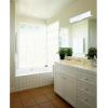 Westinghouse 6640100 One-Light Wall Bracket , White(Two Light)