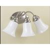 Westinghouse 6649700 Three-Light Interior Wall Fixture, No Size, Brushed Nickel
