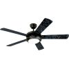Westinghouse 7224200 Comet Indoor Ceiling Fan with Light, Matte Black(Matte Black)