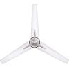 Westinghouse 7225500 Julien, Modern Industrial Ceiling Fan with Remote Control, 54 Inch, Brushed Nickel Finish