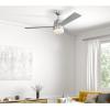 Westinghouse 7304900 Brinley Ceiling Fan, 52″, Brushed Nickel