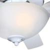 Westinghouse 7308300 Albert, Traditional LED Ceiling Fan with Light, 52 Inch, White Finish, Frosted Glass